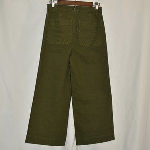 COPY - Madewell Emmett Wide Leg Crop Pants s 27 K1660 NWT